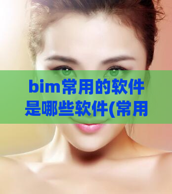 bim常用的软件是哪些软件(常用BIM软件有哪些？)