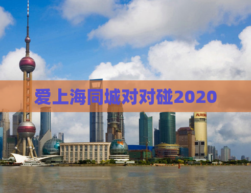 爱上海同城对对碰2020