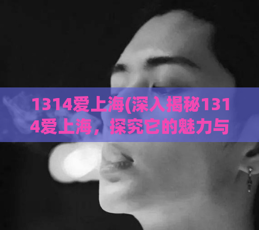 1314爱上海(深入揭秘1314爱上海，探究它的魅力与热度)